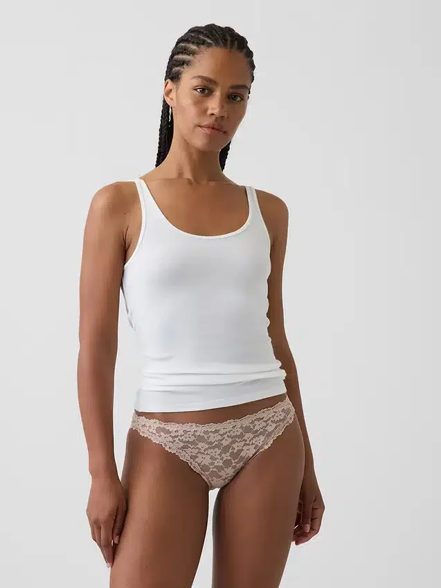 Bikini cheeky en dentelle