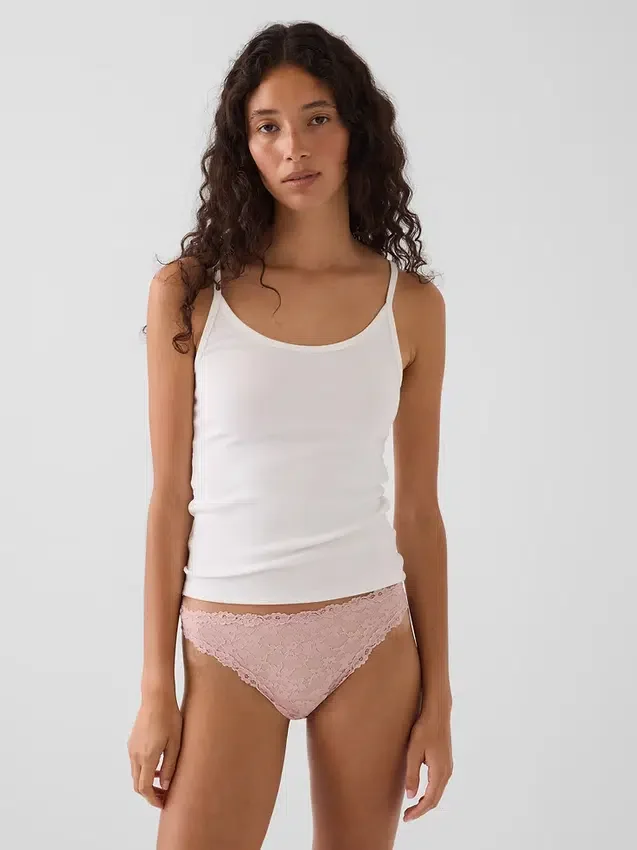 Bikini cheeky en dentelle
