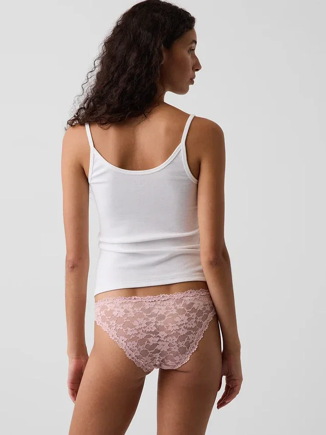 Bikini cheeky en dentelle