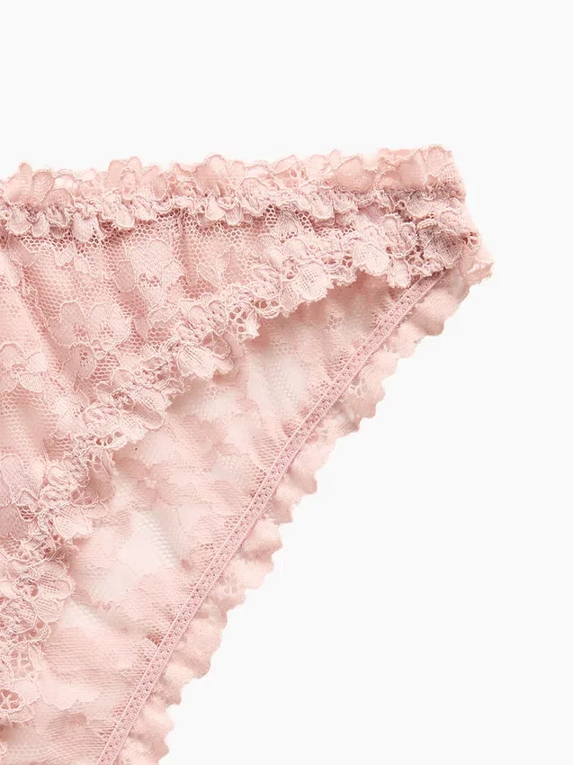 Bikini cheeky en dentelle
