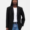 Blazer oversize en tissu bistretch