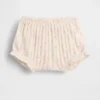 Bloomers à fleurs en coton pointelle côtelé « Baby First Favorites »