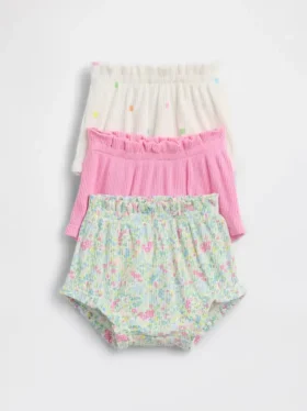 Bloomers à volants Tinyrib « Baby First Favorites » (lot de 3)