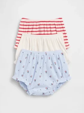 Bloomers à volants Tinyrib « Baby First Favorites » (lot de 3)