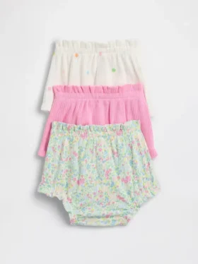 Bloomers à volants Tinyrib « Baby First Favorites » (lot de 3)