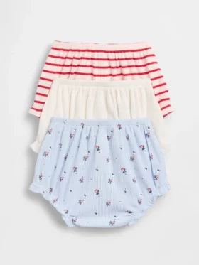 Bloomers à volants Tinyrib « Baby First Favorites » (lot de 3)