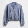 Blouson aviateur à capuche Vintagesoft pour enfant