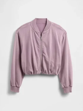 Blouson aviateur à capuche Vintagesoft pour enfant