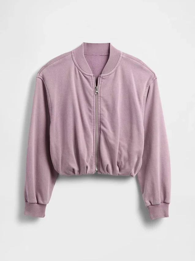 Blouson aviateur à capuche Vintagesoft pour enfant