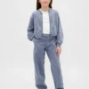 Blouson aviateur à capuche Vintagesoft pour enfant