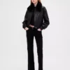 Blouson aviateur en cuir vegan