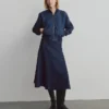 Blouson aviateur en denim ultra-doux