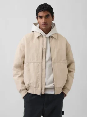 Blouson aviateur en toile