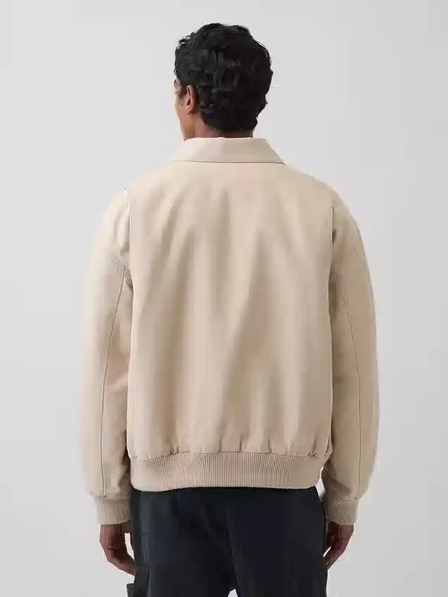 Blouson aviateur en toile