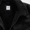 Blouson aviateur en toile doublé de sherpa pour enfant