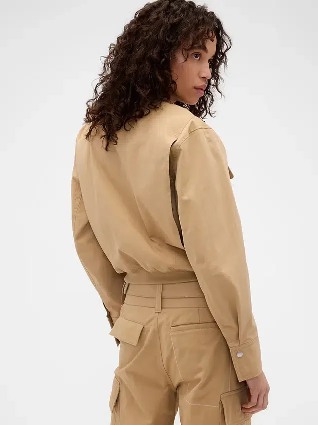 Blouson aviateur GAP × Victoria Beckham