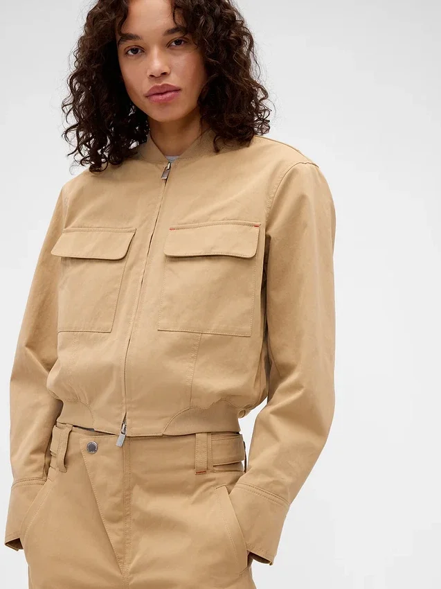Blouson aviateur GAP × Victoria Beckham