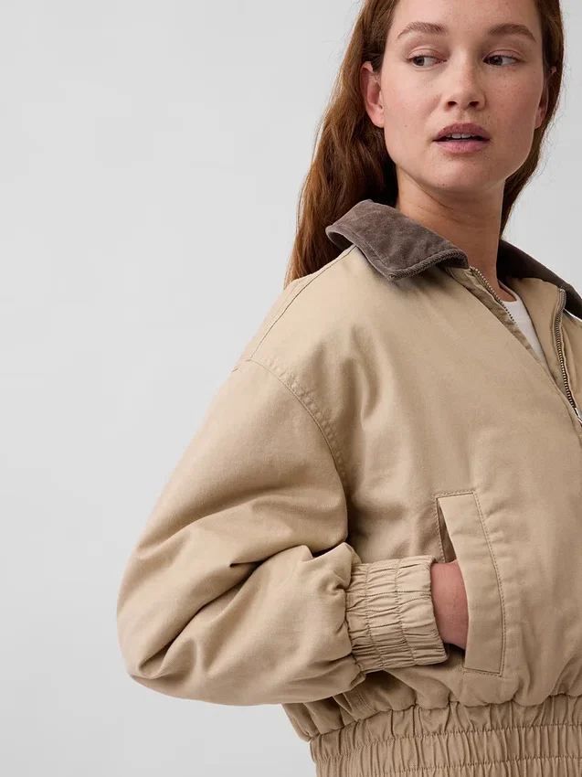 Blouson aviateur oversize