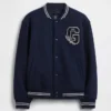Blouson aviateur pour enfant avec logo « Varsity »