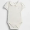 Body « Baby First Favorites » à col Claudine en maille finement côtelée