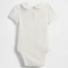 Body « Baby First Favorites » à col Claudine en maille finement côtelée