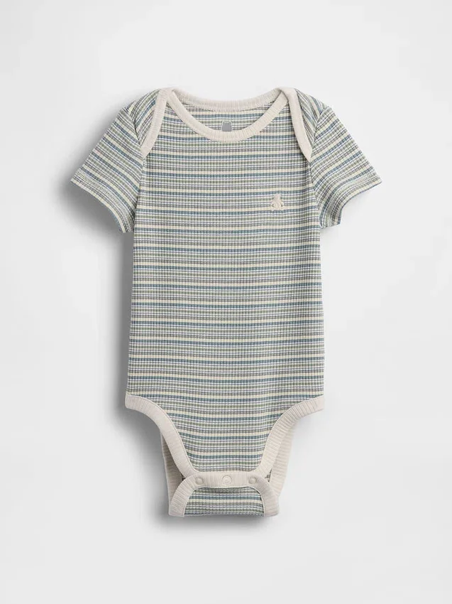 Body « Baby First Favorites » en maille finement côtelée