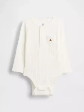 Body « Baby First Favorites » en maille finement côtelée