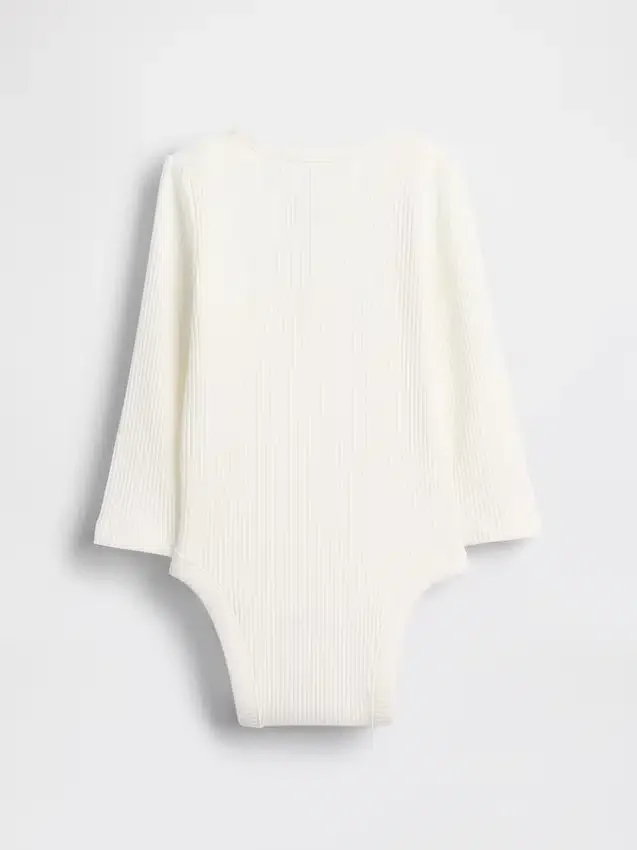 Body « Baby First Favorites » en maille finement côtelée