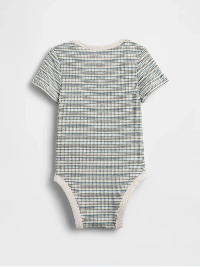 Body « Baby First Favorites » en maille finement côtelée