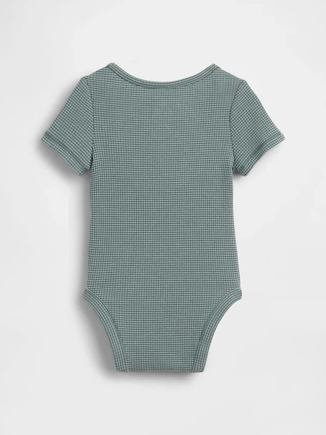 Body « Baby First Favorites » en maille finement côtelée