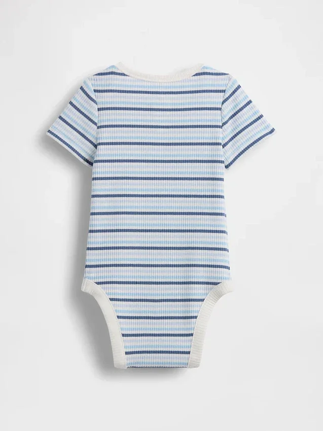 Body « Baby First Favorites » en maille finement côtelée