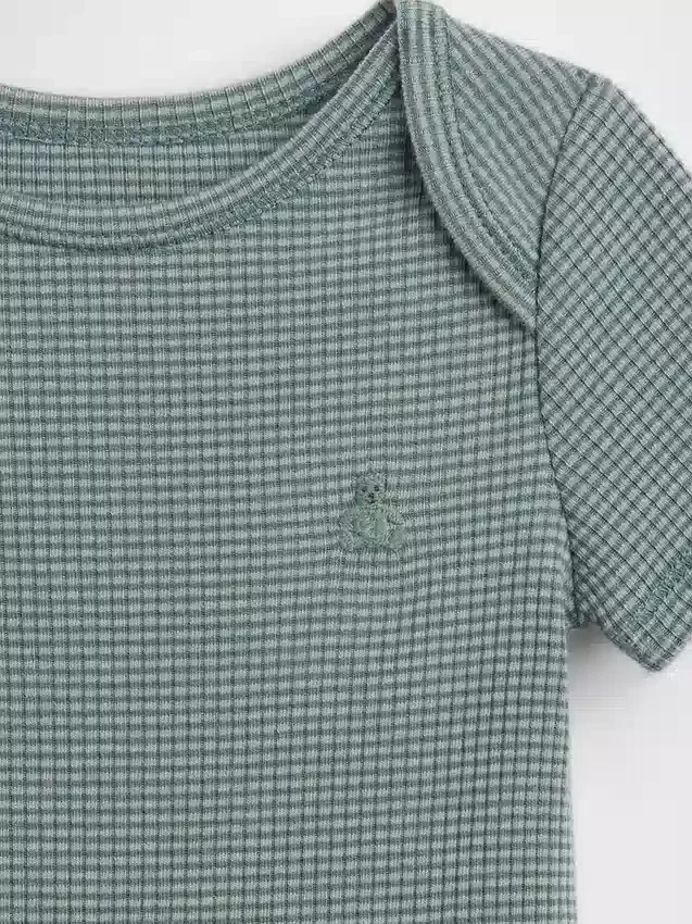 Body « Baby First Favorites » en maille finement côtelée
