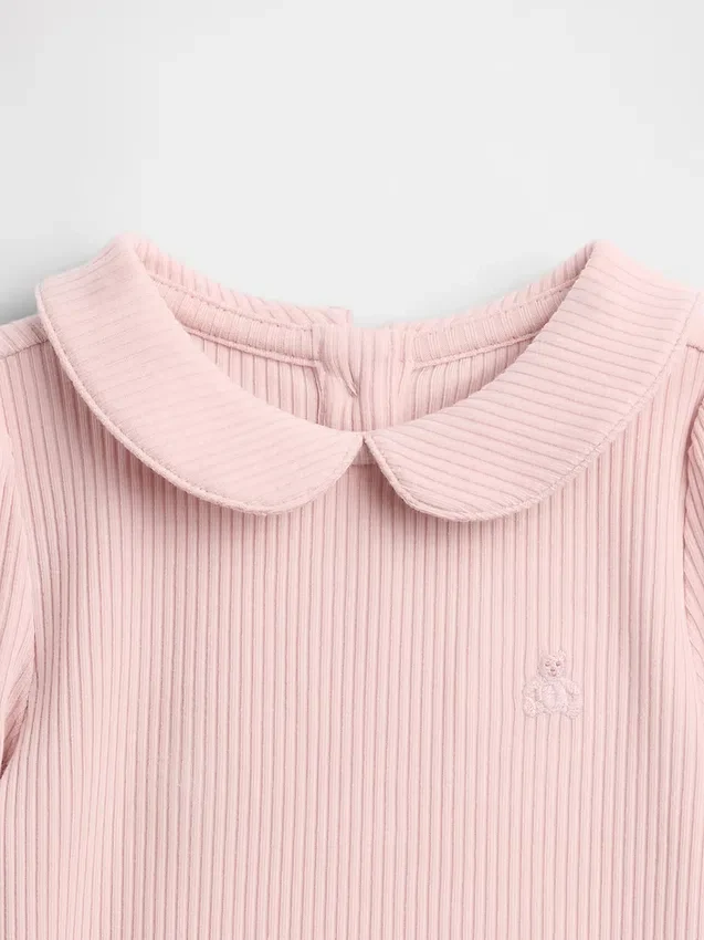 Body « Baby First Favorites » en maille finement côtelée