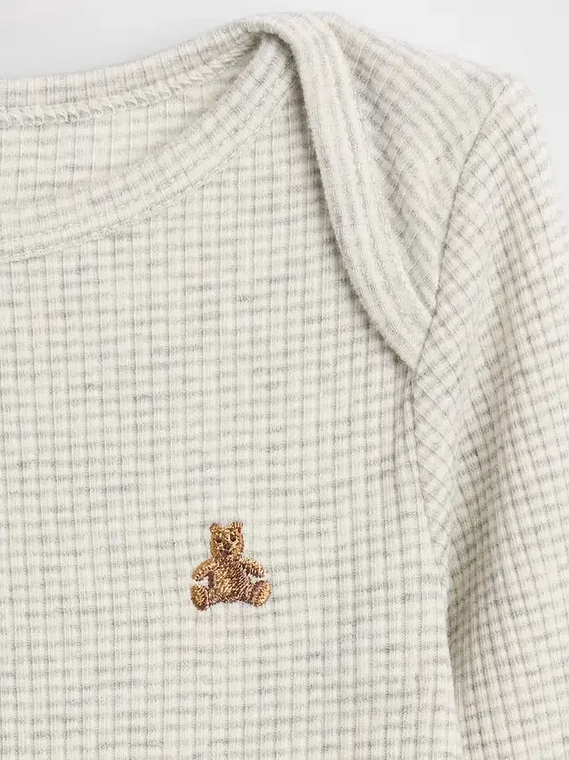 Body « Baby First Favorites » en maille finement côtelée