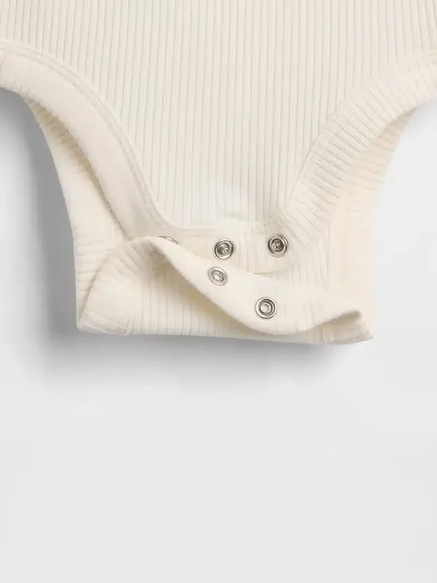 Body « Baby First Favorites » en maille finement côtelée