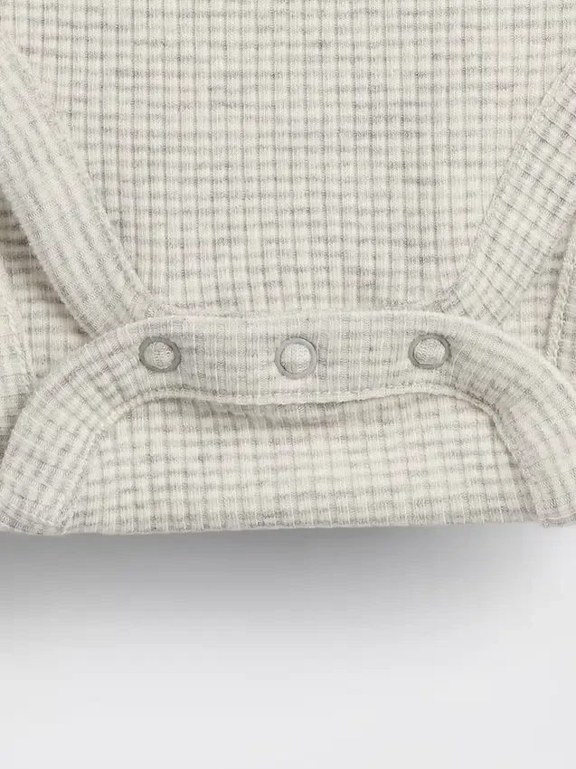 Body « Baby First Favorites » en maille finement côtelée