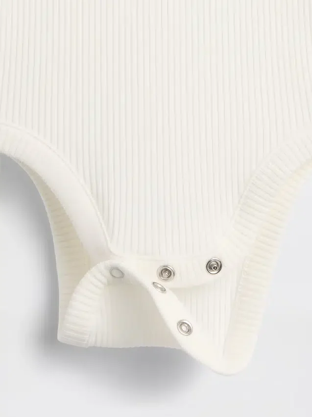 Body « Baby First Favorites » en maille finement côtelée