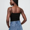 Body caraco string en maille serrée
