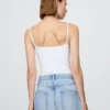 Body caraco string en maille serrée