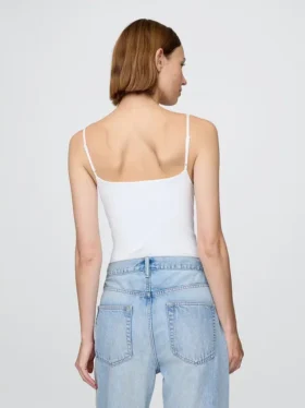 Body caraco string en maille serrée