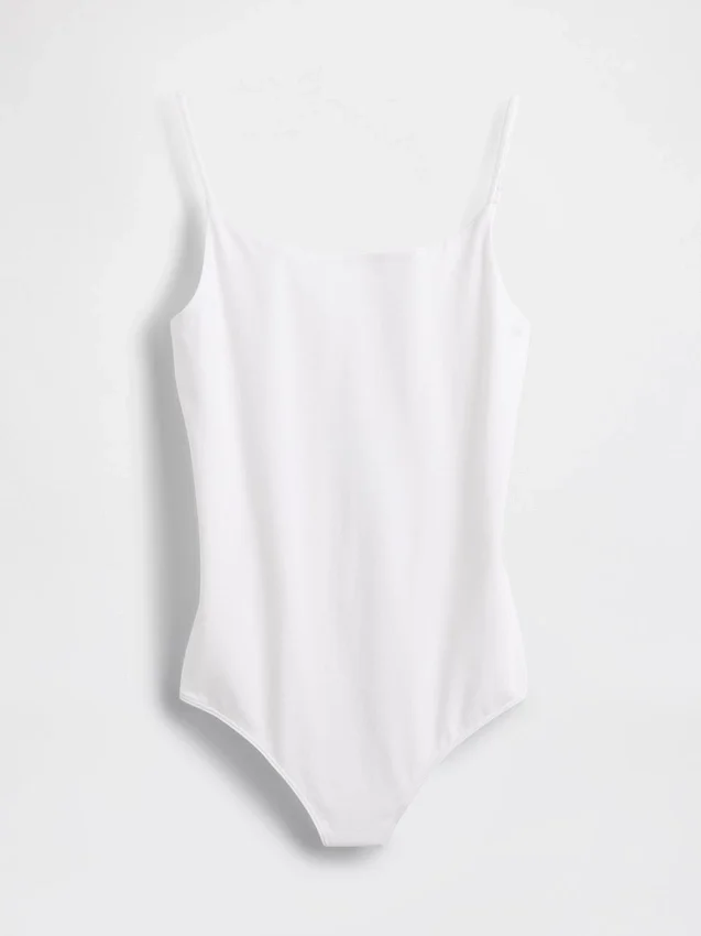 Body caraco string en maille serrée