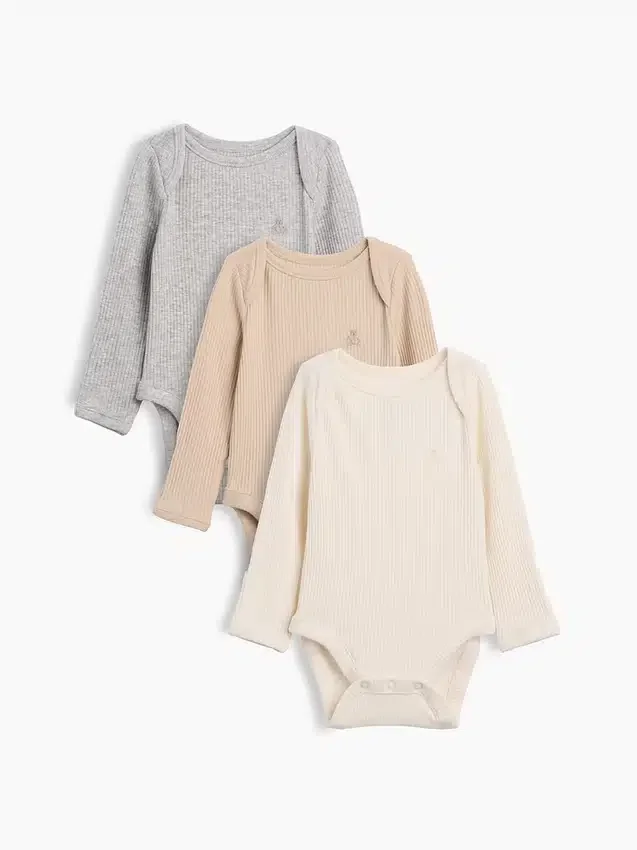 Body Tinyrib « Baby First Favorites » (lot de 3)
