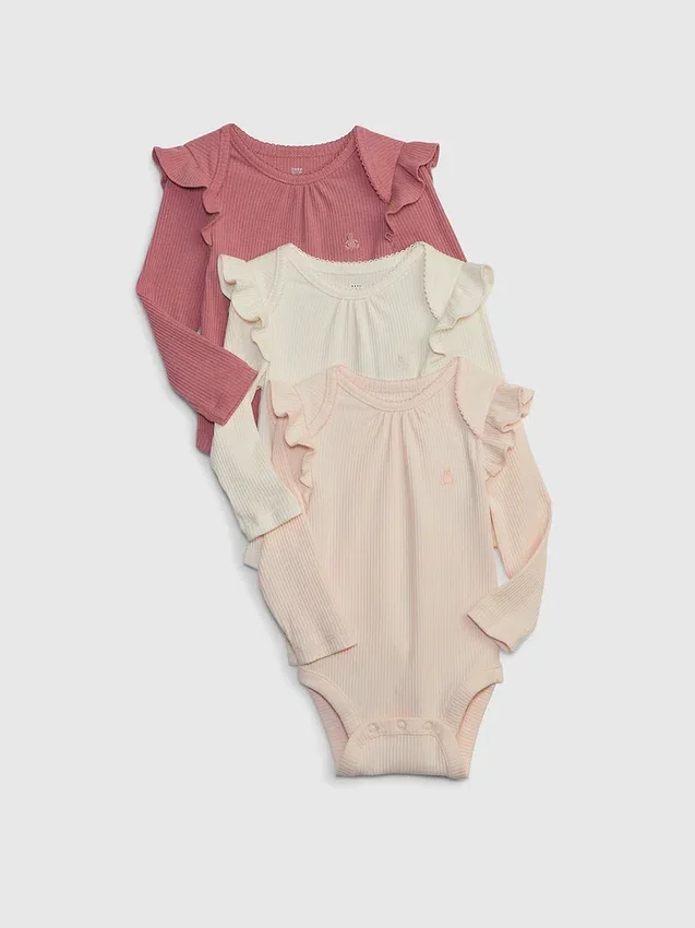 Body Tinyrib « Baby First Favorites » (lot de 3)