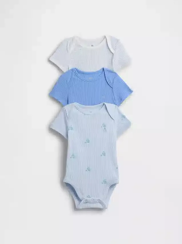 Body Tinyrib « Baby First Favorites » (lot de 3)