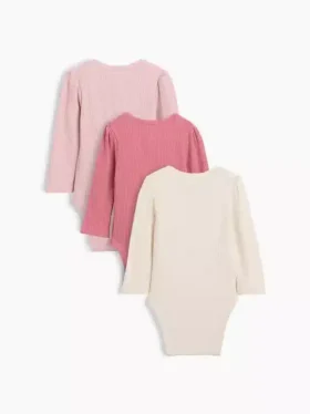 Body Tinyrib « Baby First Favorites » (lot de 3)