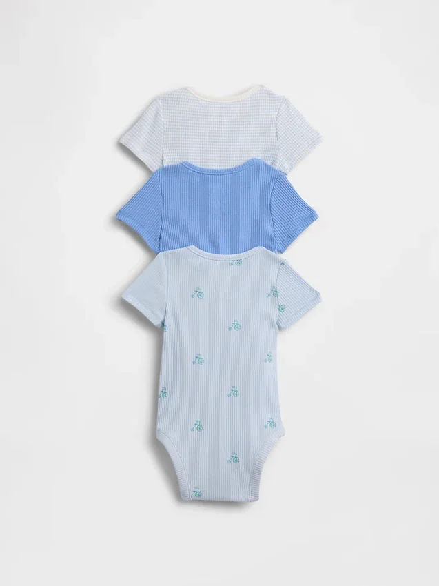 Body Tinyrib « Baby First Favorites » (lot de 3)