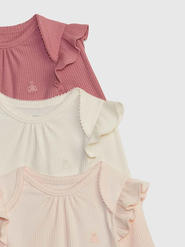 Body Tinyrib « Baby First Favorites » (lot de 3)