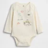 Bodys « Baby First Favorites » en coton bio avec poche et logo NYC