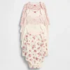 Bodys en coton bio « Baby First Favorite » (lot de 5)