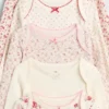 Bodys en coton bio « Baby First Favorite » (lot de 5)